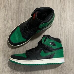 Nike Air Jordan 1 high pine green shoes